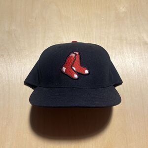 Boston Red Sox BOS MLB Hat New Era 59FIFTY Fitted Cap - Hat Navy 7 1/2 authentic